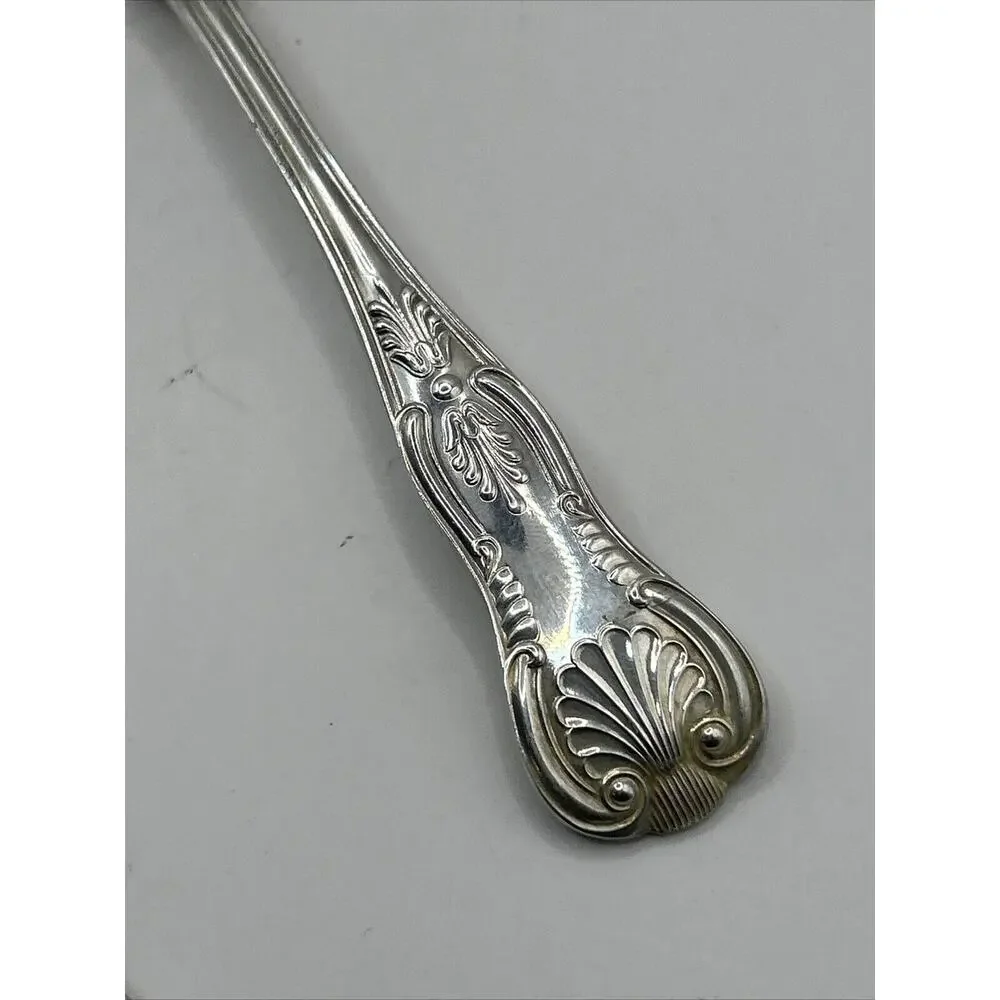 Vtg Reed & Barton Silverware Serving Set Clam Shell Design Spoon & Fork